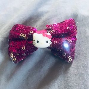 Hello Kitty Hair bow clip